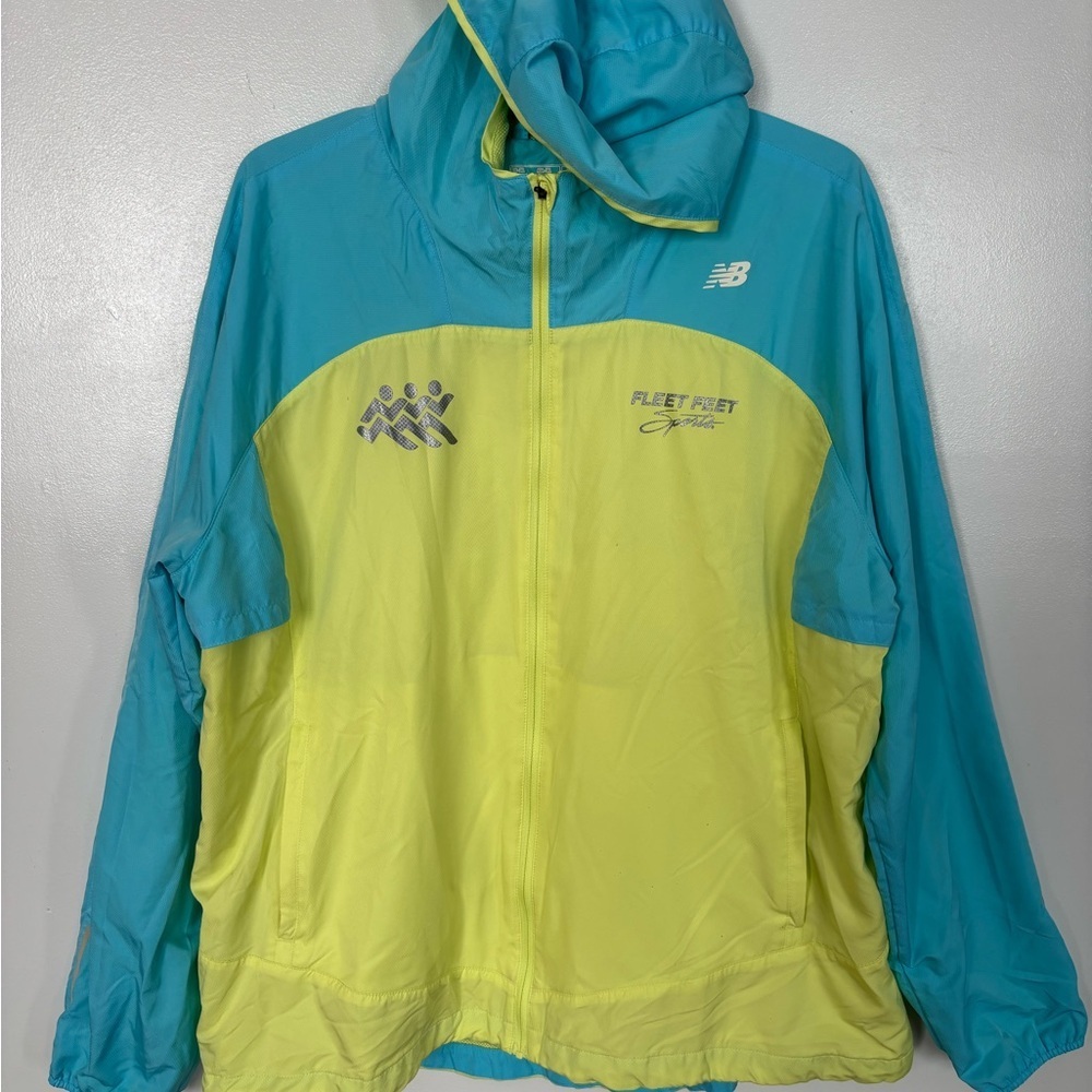 NEW BALANCE Athletics Jacket Windbreaker Full Zip Pockets